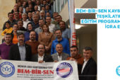 Kayseri Teşkilatımız Eğitim Programını İcra Etti