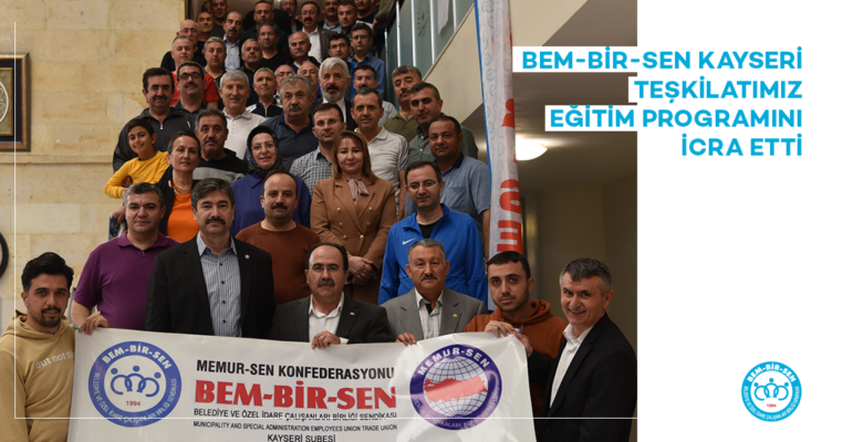 Kayseri Teşkilatımız Eğitim Programını İcra Etti