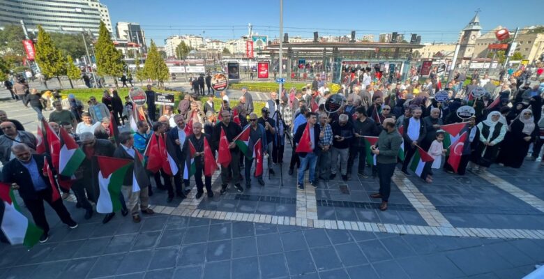 Kayseri’den Tüm Dünyaya Haykırdık Gazze’ye Selam, Direnişe Devam