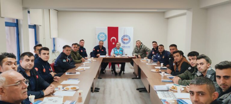 İtfaiye Personeli ile Bir Araya Geldik